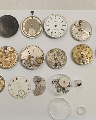 lotto orologi da tasca vintage 