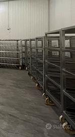 Carrelli in acciaio inox