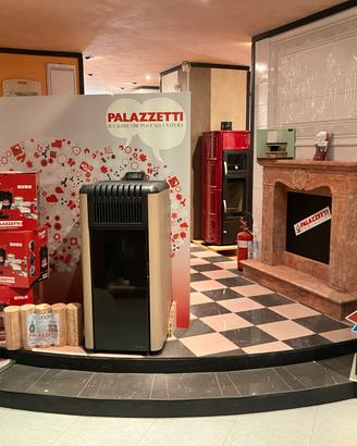 STUFE PALAZZETTI PELLET ARIA E IDRO o LEGNA ARIA