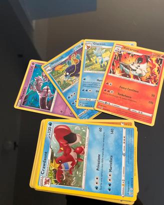 Carte pokemon degradate tutte8.5/9.0