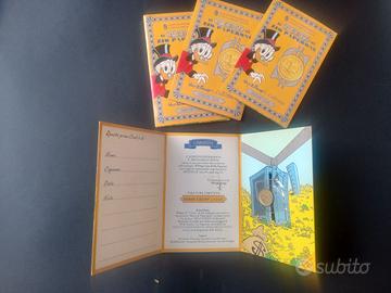 Walt Disney’s 1° Cent Zio Paperone Blocco 4 pezzi
