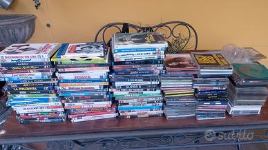 lotto film DVD e cd musicali