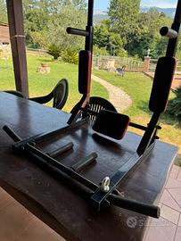 Attrezzo multifunzione , trazioni,Dips, addominali