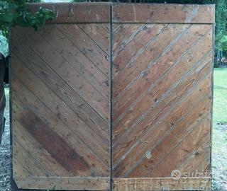 Vecchia porta legno massello
