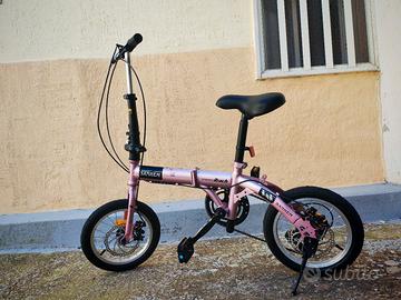 ZDXC Bicicletta Pieghevole 14 pollici