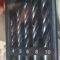 punte trapano per legno e irrigazione giardino 