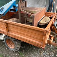 Motocoltivatore carretto e accessori