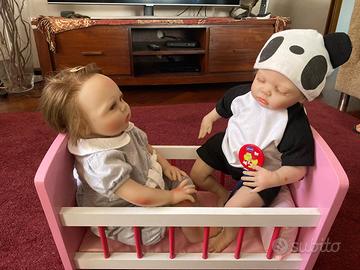 Bambole Reborn + culletta