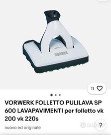 Lavapavimento folletto worwerk