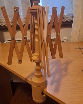 DIPANATORE LANA O COTONE IN LEGNO 
