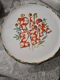 Sei piatti grandi per Pizza