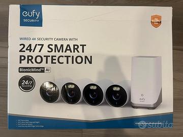 Kit 4 telecamere Eufy Security nuovo