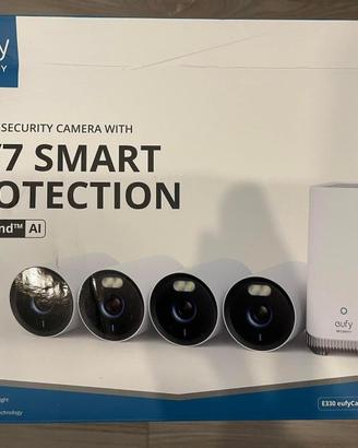 Kit 4 telecamere Eufy Security nuovo