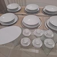 Servizio piatti e tazzine Rosenthal "Tac" platin