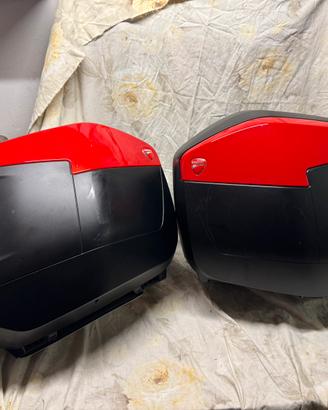 Valigie multistrada rosse