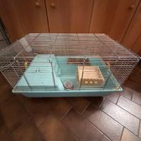 Gabbia per criceti e roditori completa