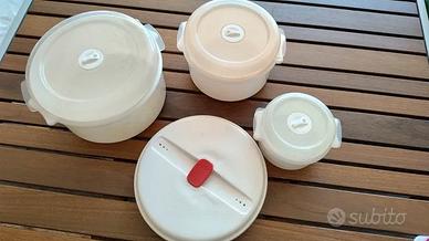 Set 4 pentole da microonde
