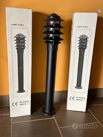 Lampioni nuovi da giardino in metallo