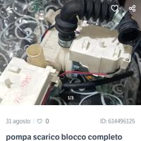 pompa di scarico completa lavatrice Samsung 11kg 