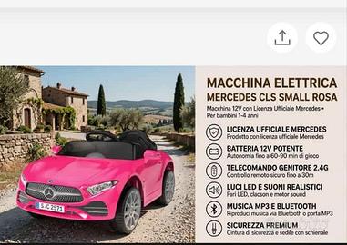 macchina elettrica mercedes