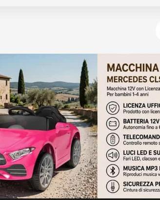 macchina elettrica mercedes