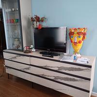 credenza con vetrina centro veneto del mobile 