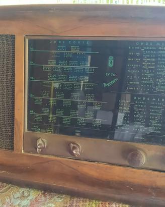 radio a valvole anni '50