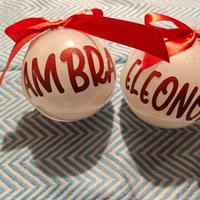 Palline di Natale con nome