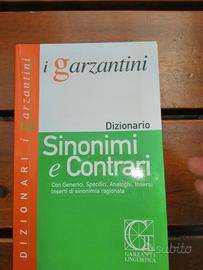 dizionario sinonimo e contrari 