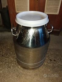 bidoni inox 30 litri 