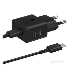 Samsung Caricabatterie Ultra-rapida Nero,25W+Cable