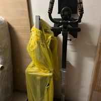 HOMCOM Cyclette Ellittica 90x62x150cm Nero