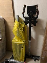 HOMCOM Cyclette Ellittica 90x62x150cm Nero