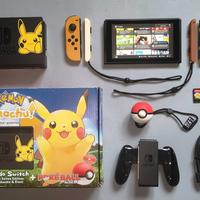 Switch Pokemon Let's Go Pikachu Limited Edition