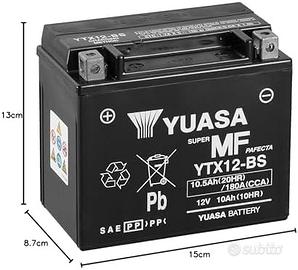 Batteria Yuasa YTX12 12V 180CCA