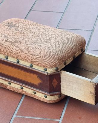 Porta spilli con cassetto primi 1900 sartoria