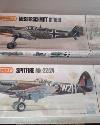 MATCHBOX VINTAGE 1:32 – Messerschmitt e Sptifire