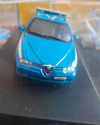 Alfa Romeo Alfa 156 Polizia Modellino Scala 1_43 
