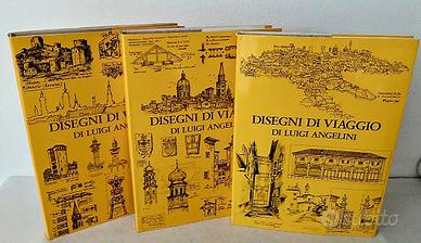 I DISEGNI DI VIAGGIO DI LUIGI ANGELINI – 3 volumi