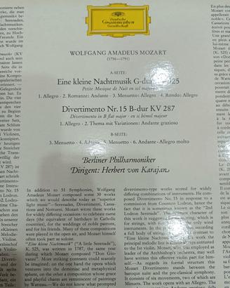 3 LP musica classica , Berliner Philharmoniker , d