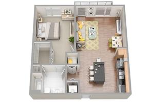 Bilocale con BALCONE / zona Ciampino