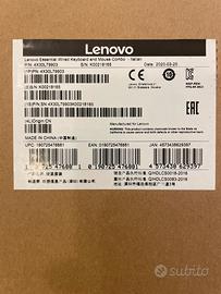Tastiera + mouse lenovo