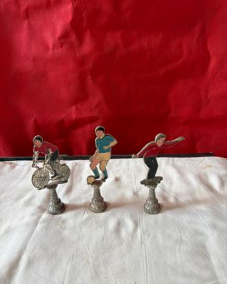 Statuette sport in metallo