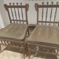 Coppia piccole sedie