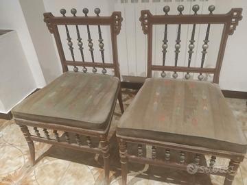 Coppia piccole sedie