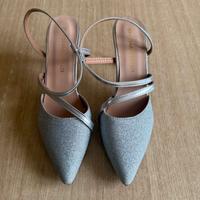 Scarpe da donna eleganti da sera color Argento.