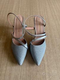 Scarpe da donna eleganti da sera color Argento.