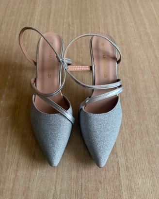 Scarpe da donna eleganti da sera color Argento.