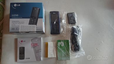 LG 3G SMARTPHONE CELLULARE U250 BLU TELEFONINO 