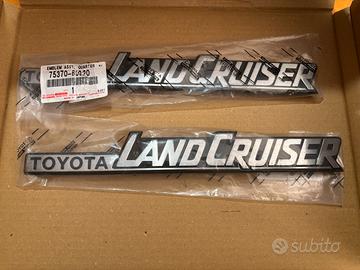 Toyota Land Cruiser - Loghi originali